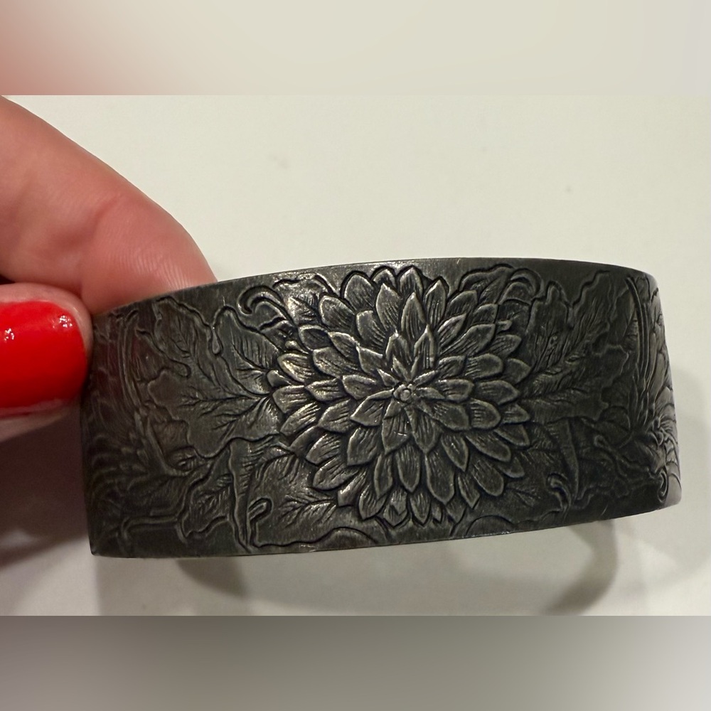 Pewter Cuff Bracelet